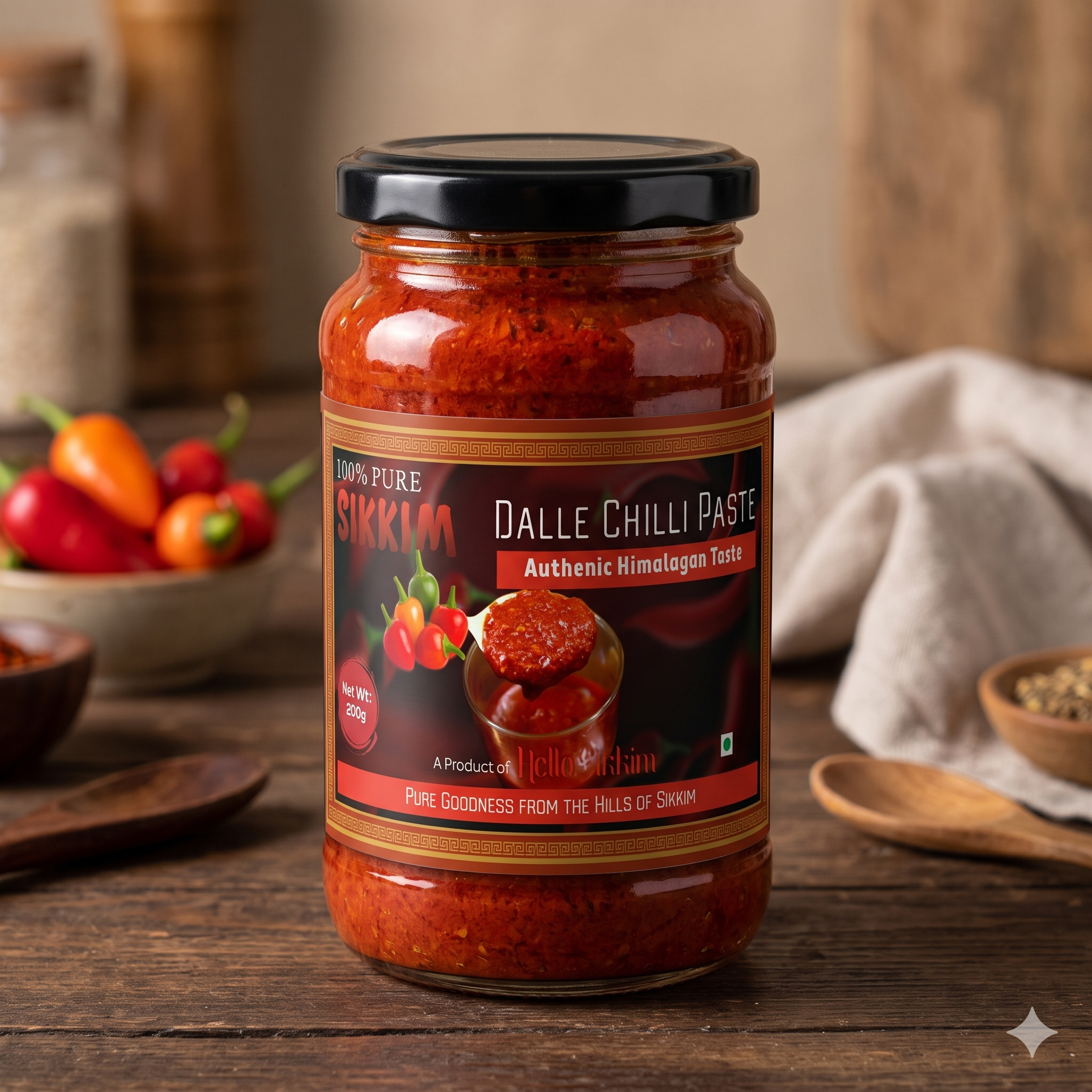 Dalle chilli paste